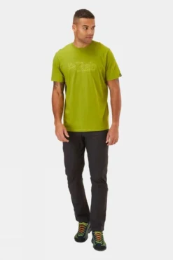 Rab Mens Stance Sketch Organic Cotton T-Shirt -Bike 24 a1815199 5050 d