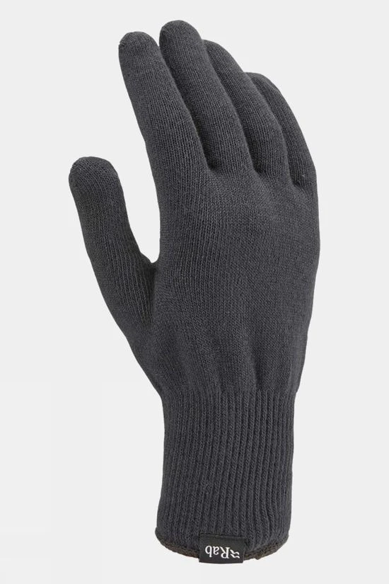Rab Mens Stretch Knit Gloves 2 Rab Mens Stretch Knit Gloves - Image 2