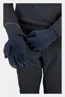 Rab Mens Power Stretch Contact Gloves -Bike 24 a3215682 4141 m