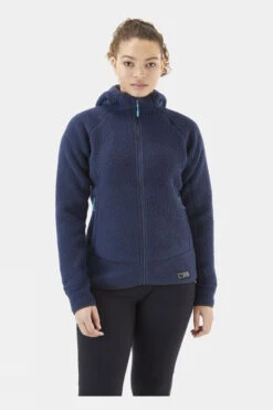 Rab Womens Shearling Hoody Fleece Jacket -Bike 24 a47146264444r
